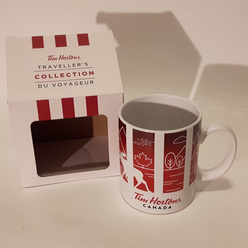 2016 Tim Hortons MUG Traveller's Collection Mug NIB